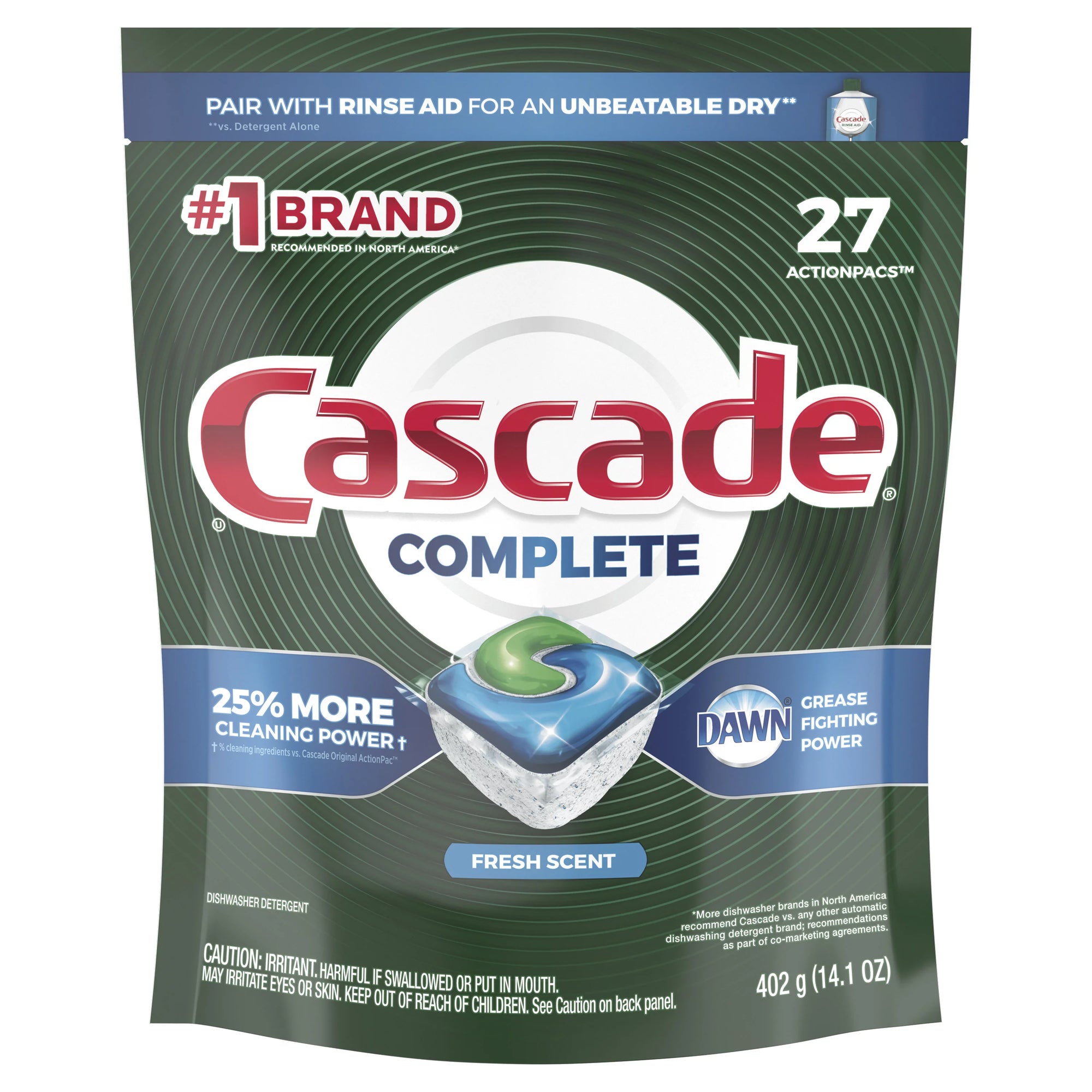 Cascade Complete ActionPacs With Dawn 27ct