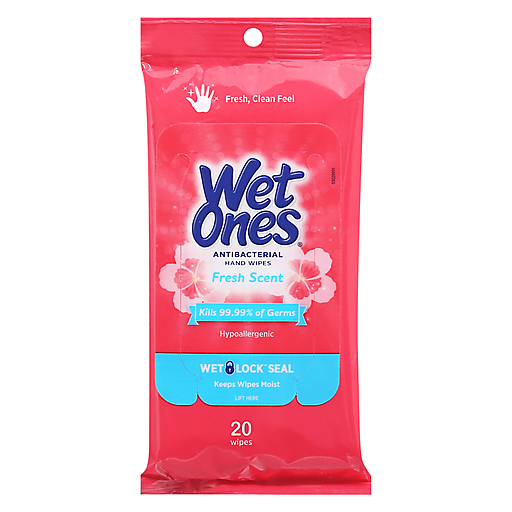 Wet Ones Travel Size Antibacterial Wipes 20ct