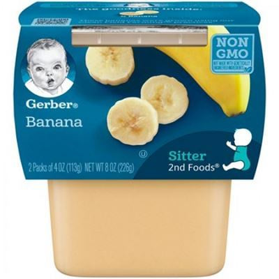 Gerber 2nd Foods Banana 2ct