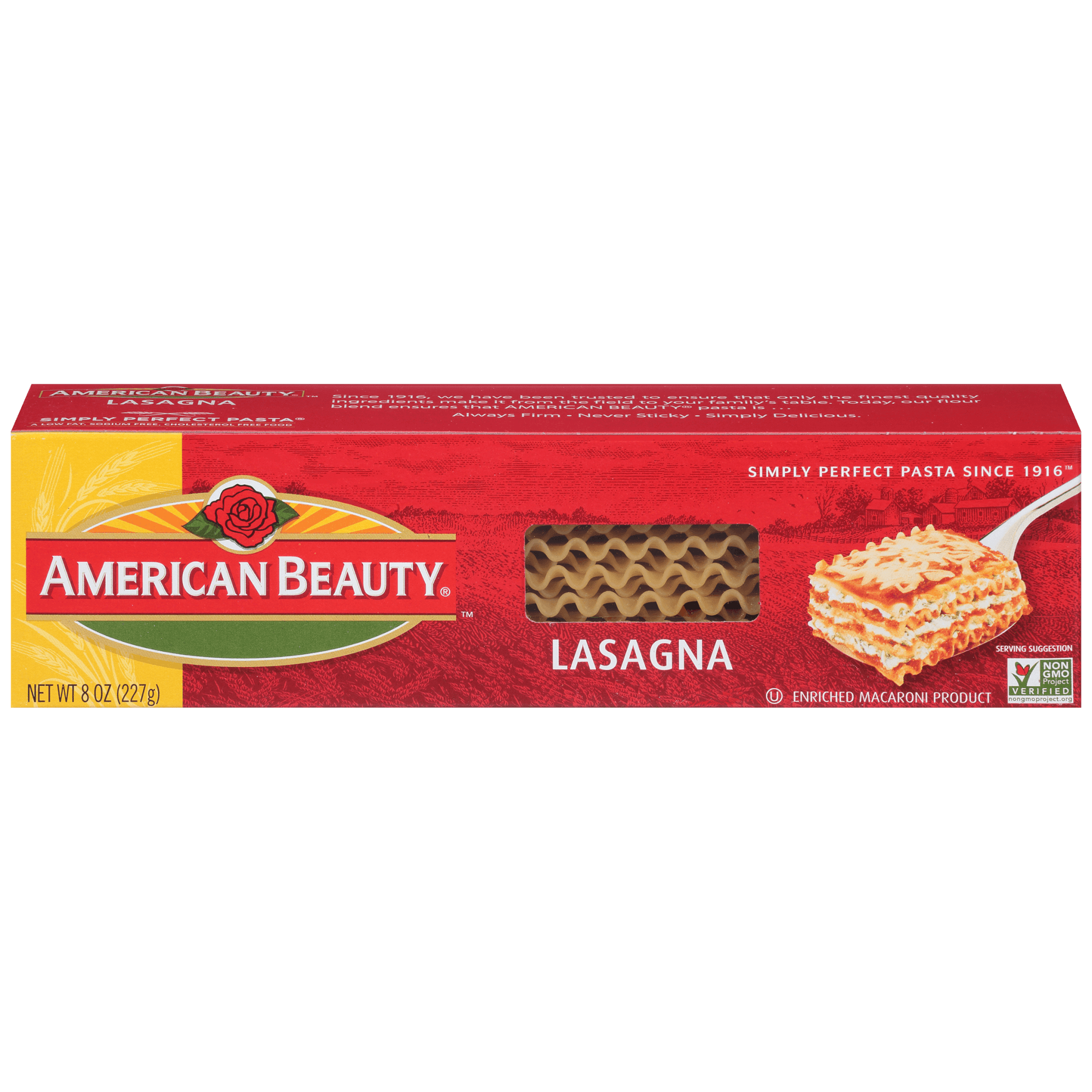 American Beauty Oven Ready Lasagna 8oz