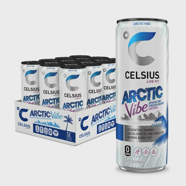 Celsius Live Fit Arctic Vibe 12fl oz x 12