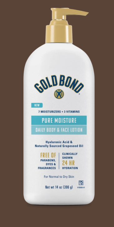 Gold Bond Pure Moisture Body and Face Lotion 14oz