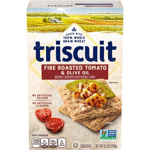 Triscuit Fire Roasted Tomato & Olive Oil Crackers 8.5oz