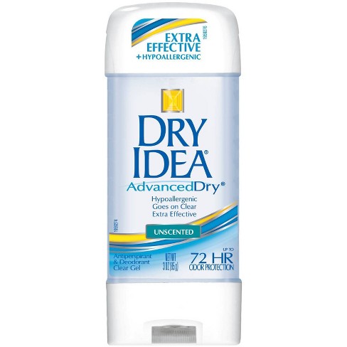 Dry Idea Unscented Clear Gel Antiperspirant & Deodorant 3oz