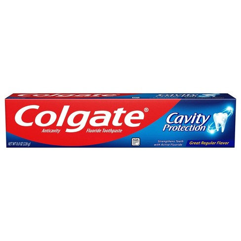 Colgate Cavity Protection Regular Paste Toothpaste 8.0oz