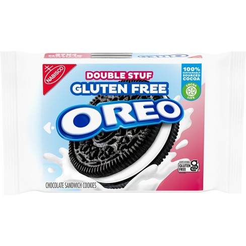 Nabisco Double Stuffed GFOreo Choc Cookie 14.03oz