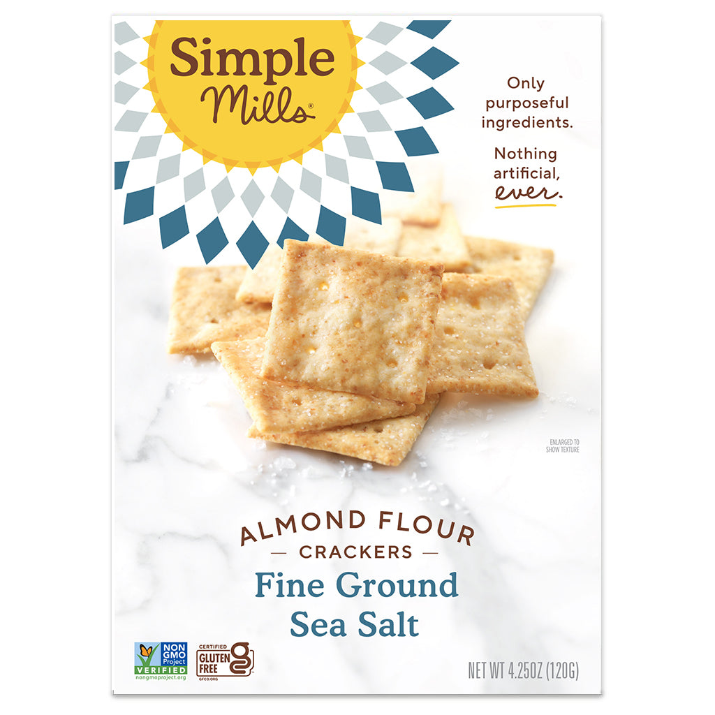 Simple Mills Almond Flour Sea Salt Crackers 4.25oz