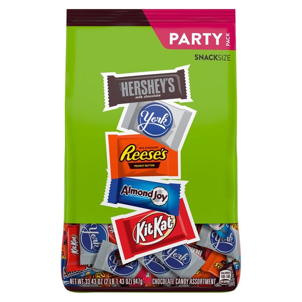 Hershey Assorted Snack Size Candy Bars 33oz