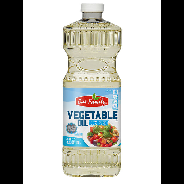 Our Family Vegetable Oil 40fl oz