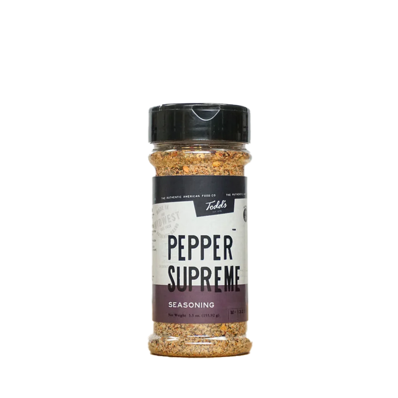 Todd's Premium Foods Pepper Supreme Seasoning 5.5oz