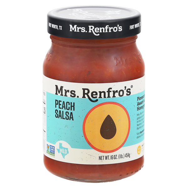 Mrs Renfro's Peach Salsa 16oz