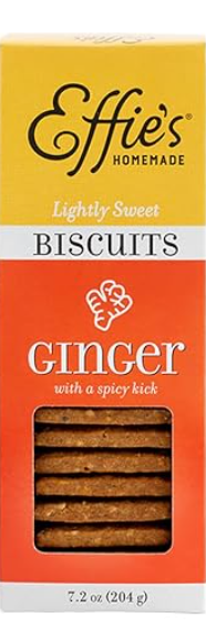 Effie's Ginger Biscuits 7.2oz