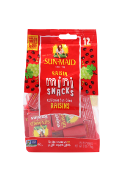 Sun-Maid Mini Snack Raisins .5oz x 12