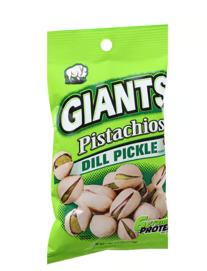 Giants Dill Pickle Pistachios 4.5oz