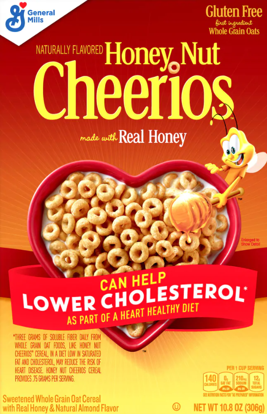 General Mills Honey Nut Cheerios 10.8oz