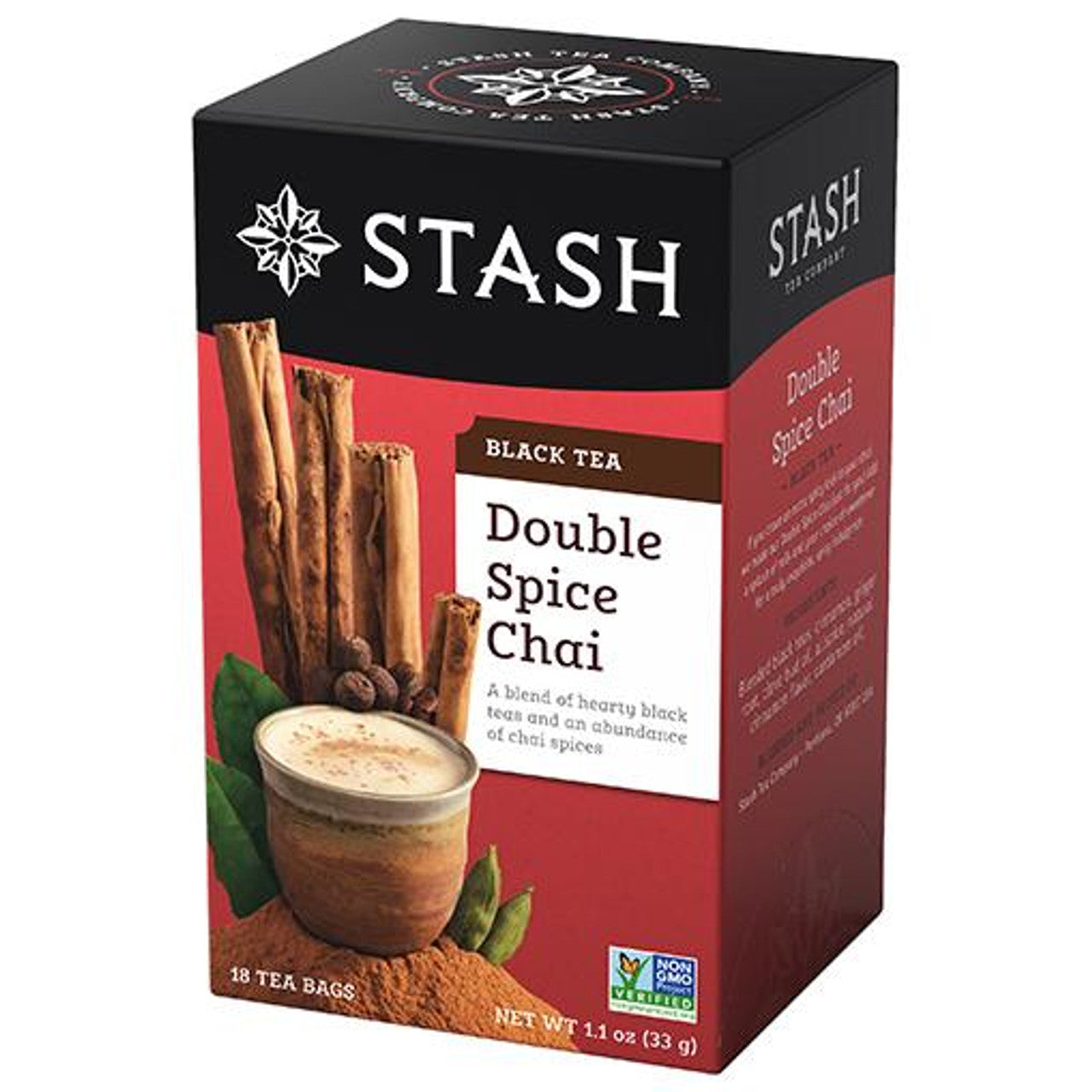 Stash Double Spice Chai Black Tea Bags 18ct