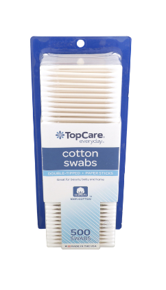 Top Care Cotton Swabs 500ct