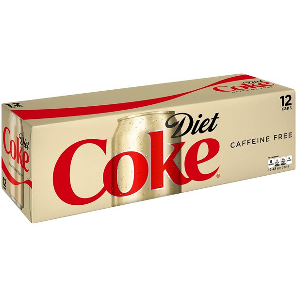 Coca-Cola Diet Caffeine Free Coke Cans 12ct