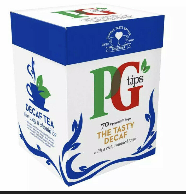 PG Tips Decaf Tea Bgs 70ct