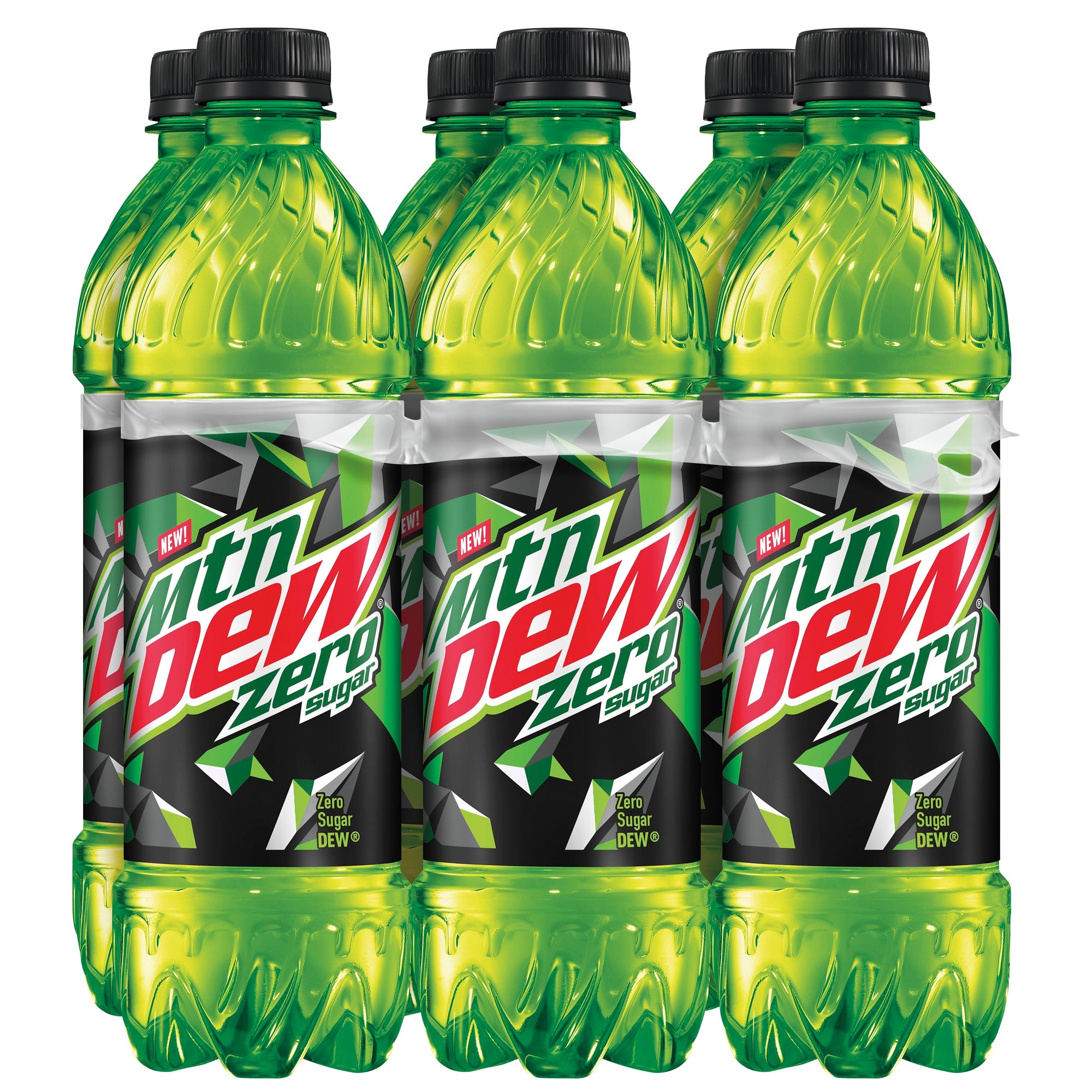 Mountain Dew Zero Bottles 16.9fl oz x 6