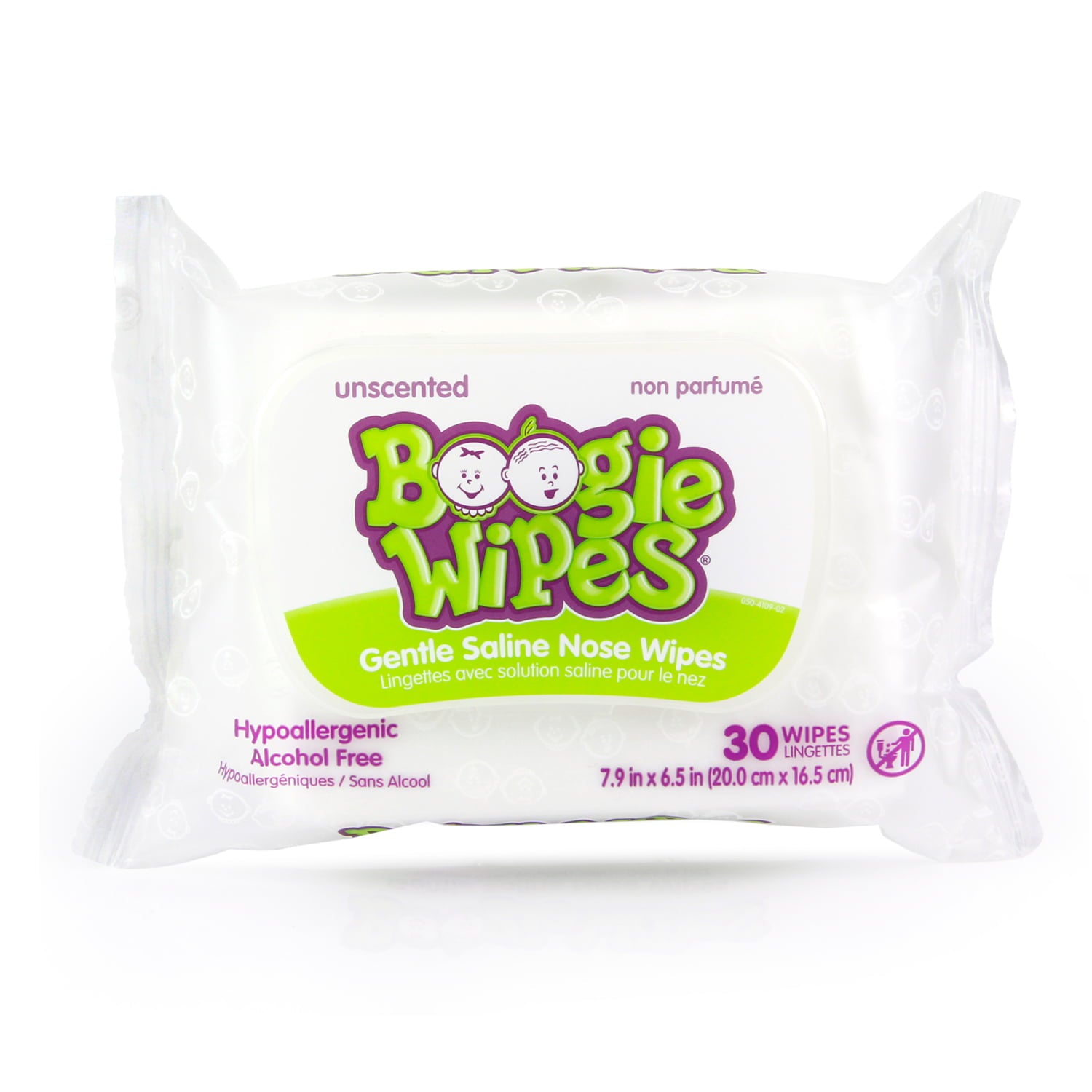 Boogie Wipes Simply Unscented Nose Wipes