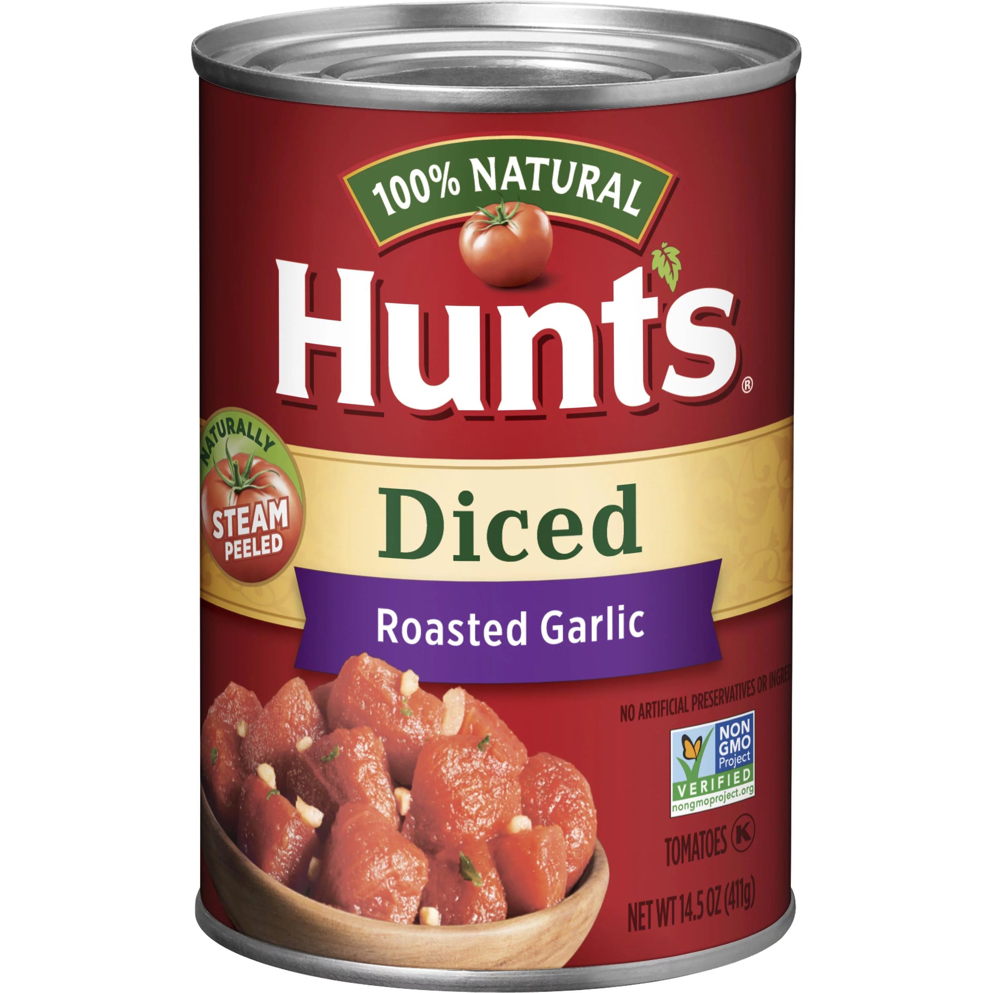 Hunts Roasted Garlic Diced Tomato 14.50oz