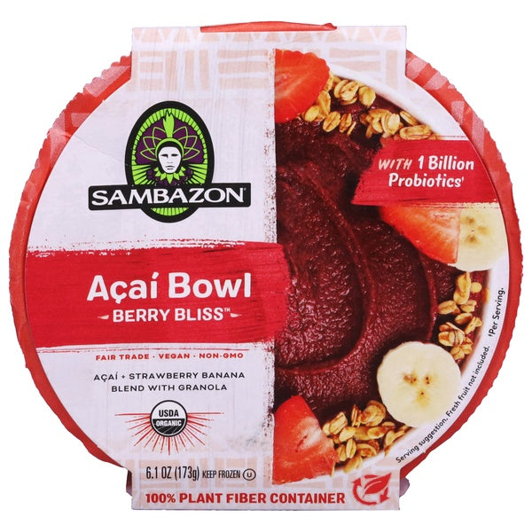 Sambazon Acai Berry Bliss Smoothie & Granola Bowl 6.1oz