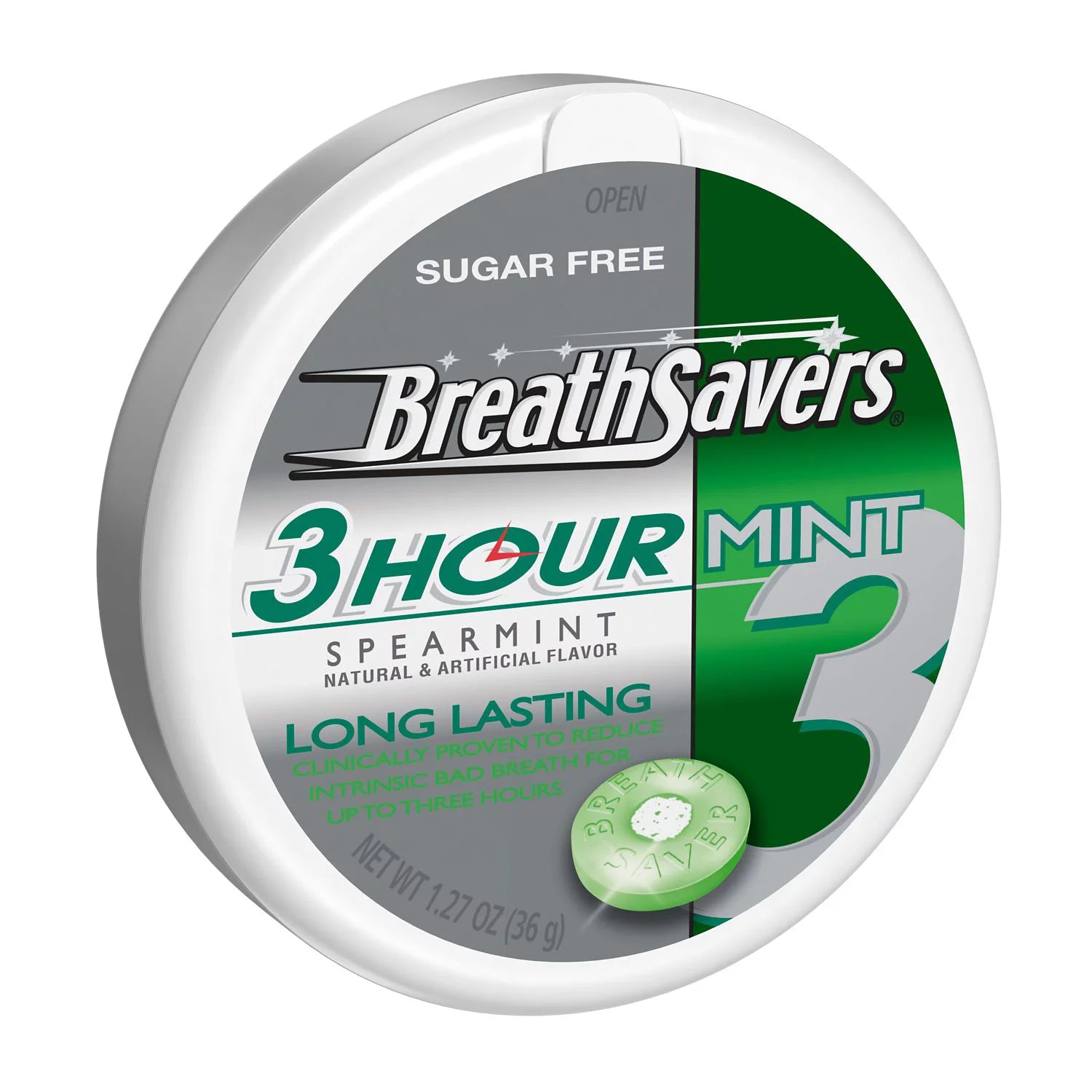 BreathSavers 3Hour Spearmint Mints 1.27oz