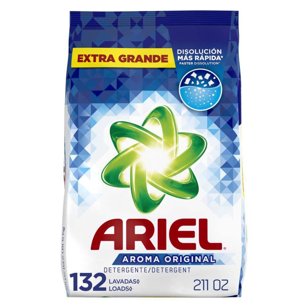 Ariel Laundry Detergent Powder 132 loads 211oz