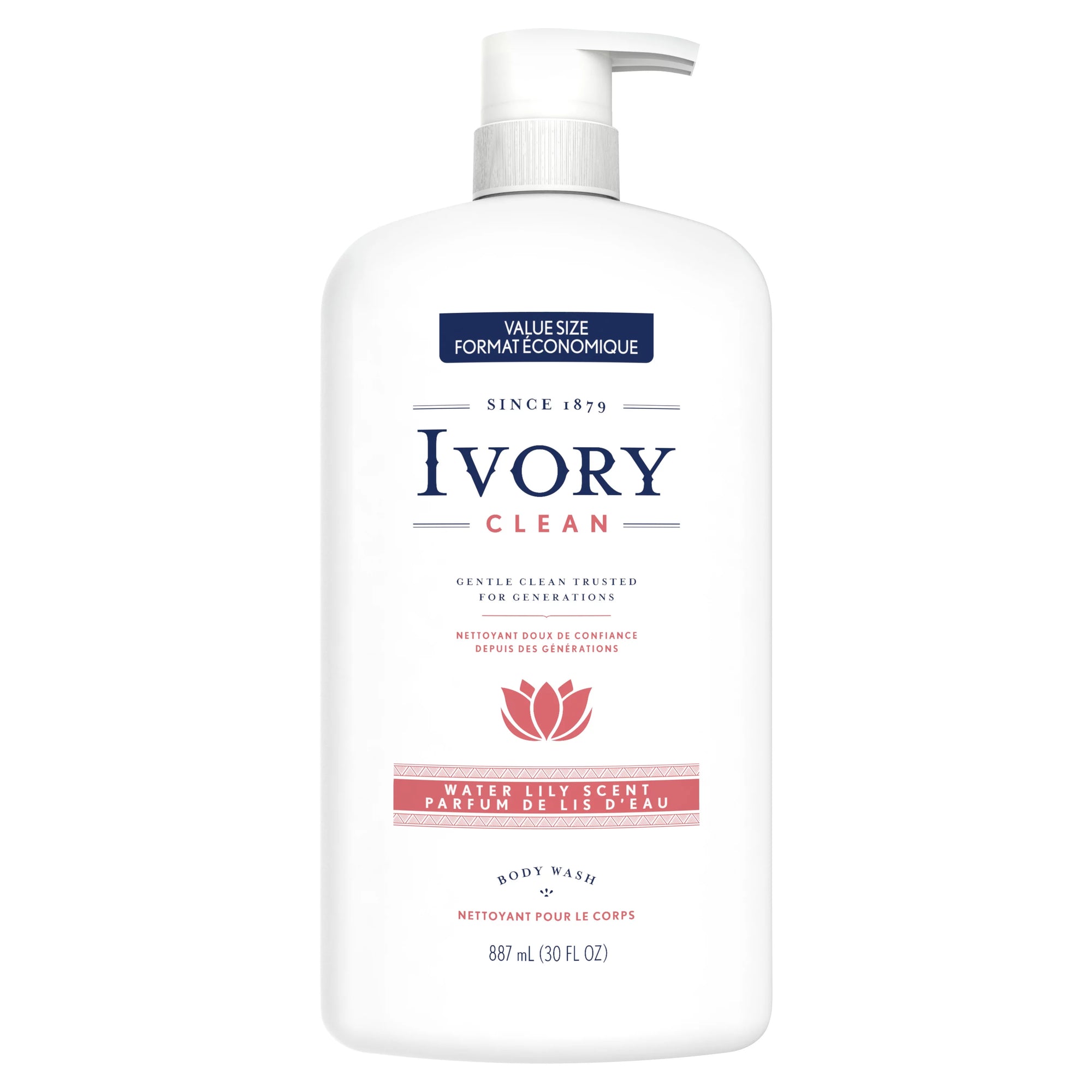 *Ivory Mild & Gentle Water Lily Bodywash 35 oz