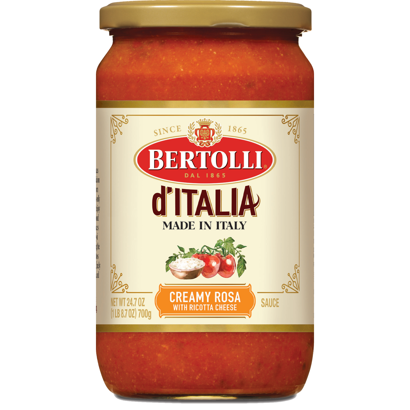 Bertolli D’Italia Creamy Rosa Sauce 24.70 oz