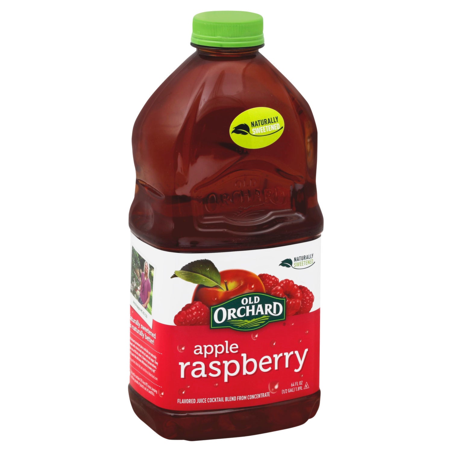 Old Orchard Apple Raspberry Juice 64fl oz