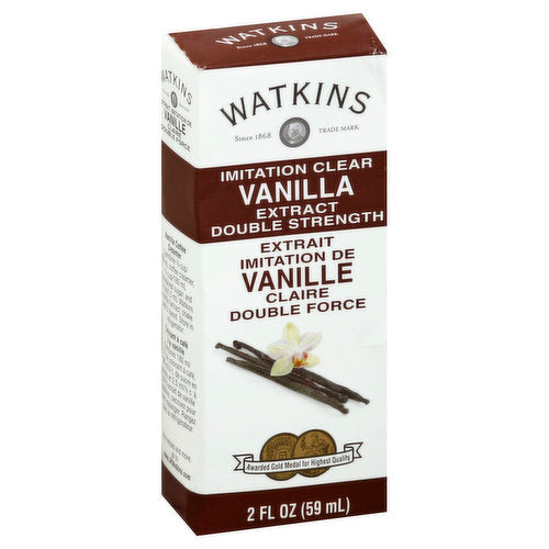 Watkins Clear Vanilla Extract 2fl oz