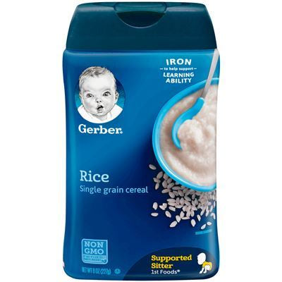 Gerber Baby Rice Cereal 8oz