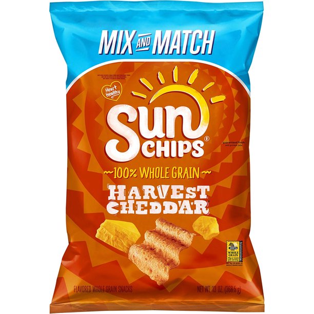 Frito-Lay Sun Chips Harvest Cheddar 13oz