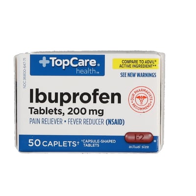 Topcare Ibuprofen Tablets 50 ct