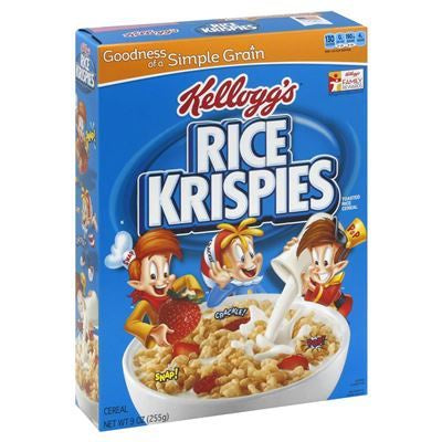 Kellogg's Rice Krispies Cereal 9oz