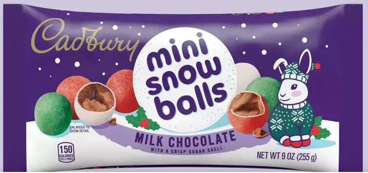 Cadbury Mini Snow Balls 9oz