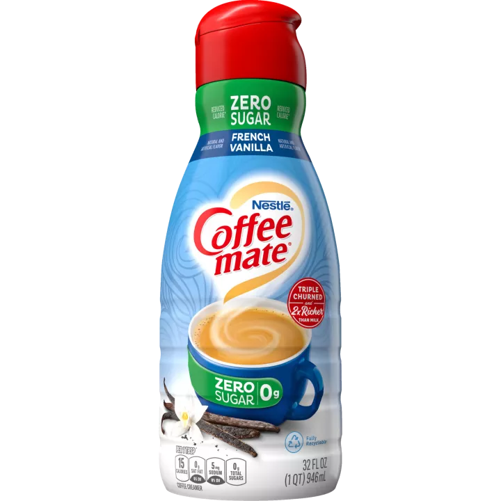 Coffee Mate  Sugar Free French Vanilla Coffee Creamer 32oz