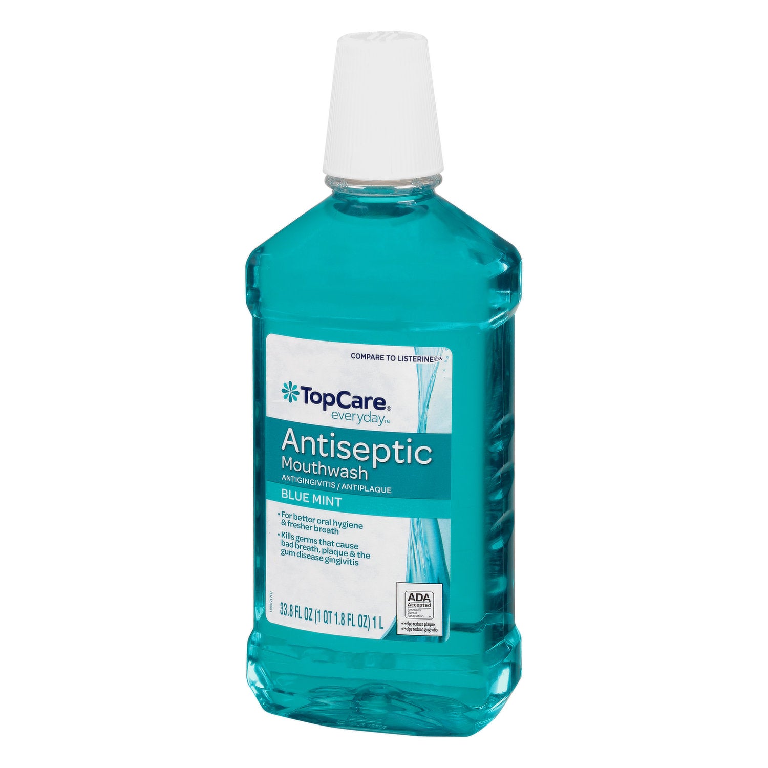 TopCare Blue Mint Mouthwash 33.8oz