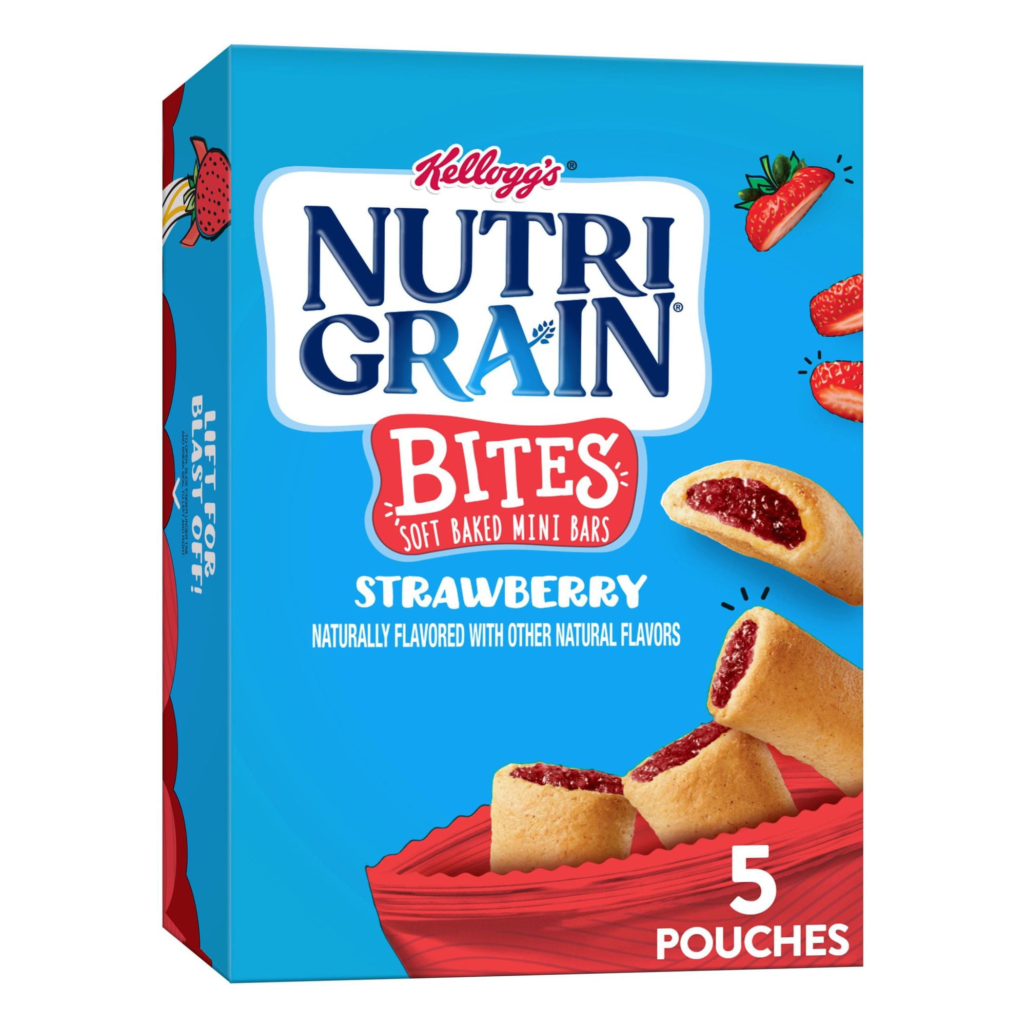 Nutrigrain Strawberry Bites Soft Bars 5ct