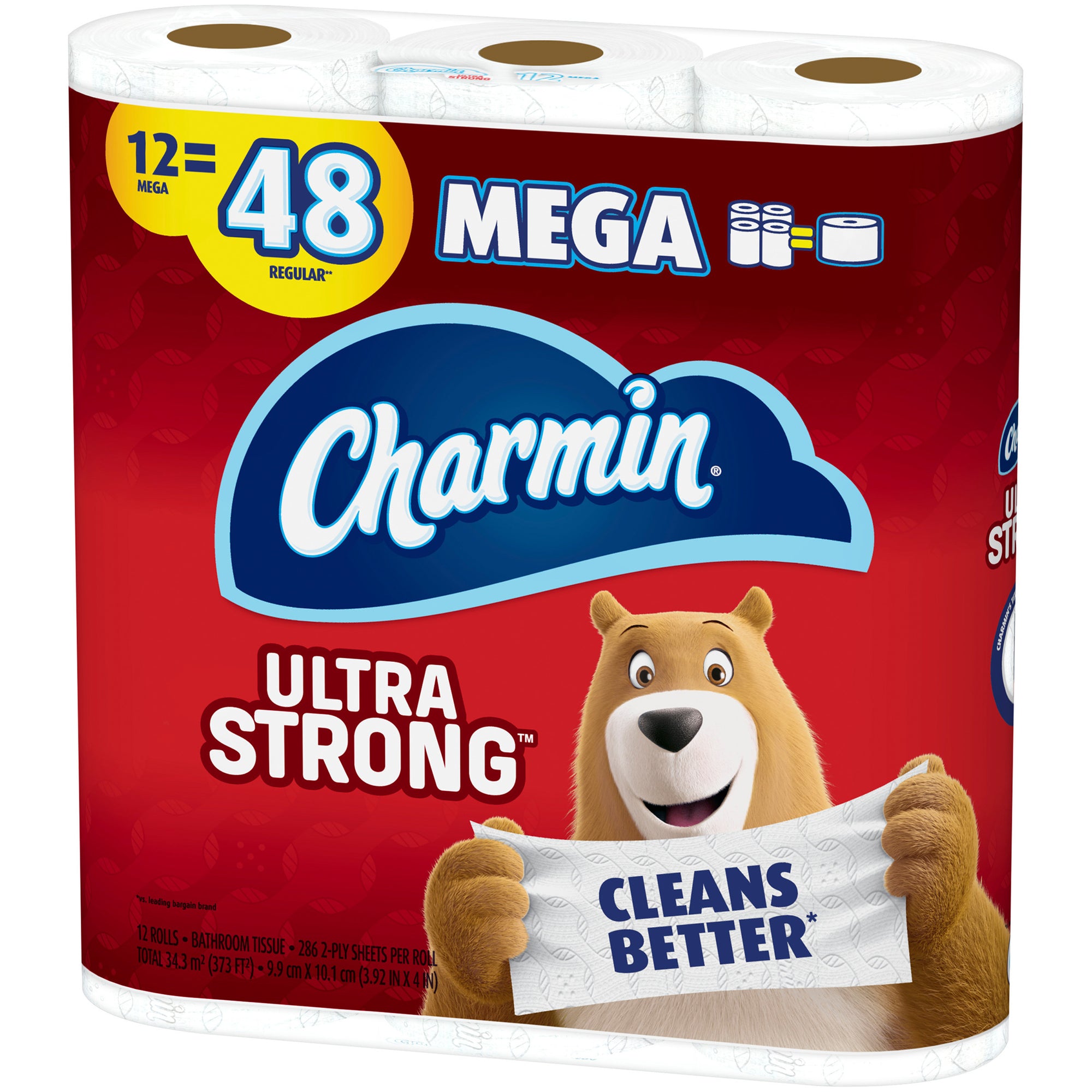 Charmin Ultra Strong  Mega Rolls Toilet Paper 12ct