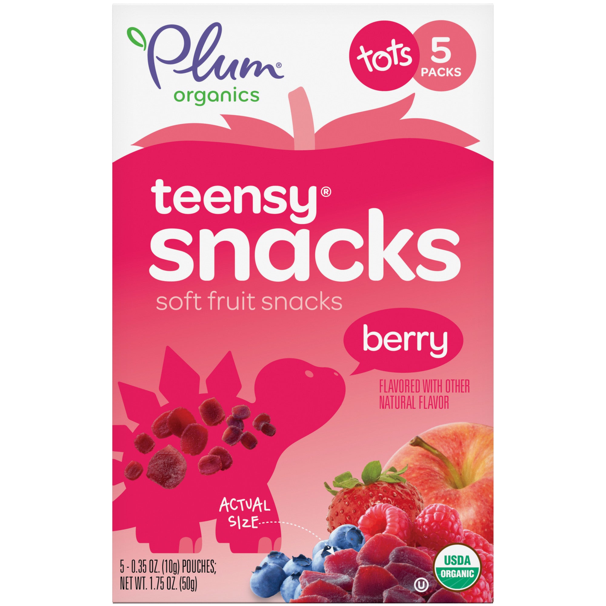 Plum Organics Teensy Berry Snacks