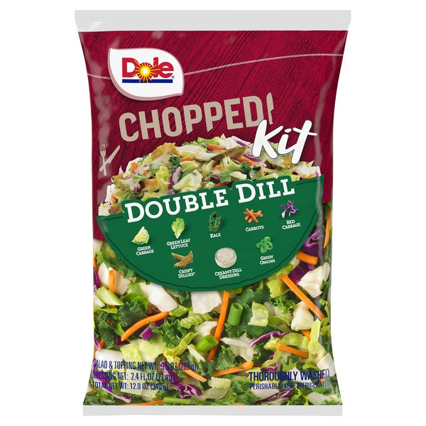 Dole Chopped Double Dill Salad Kit 12oz