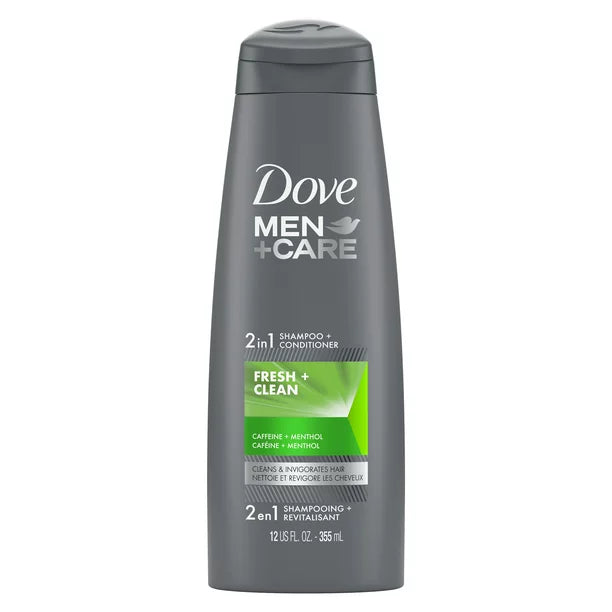 Dove Men + Care Fresh & Clean Fortifying Shampoo + Conditioner 12 fl oz