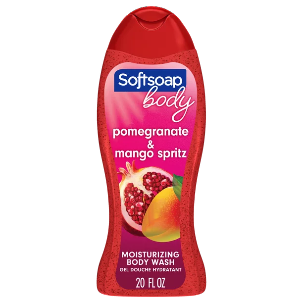 Softsoap Juicy Pomegranate & Mango Body Wash 20fl oz