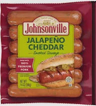 Johnsonville Jalapeno Cheddar Smoked Sausage 14oz