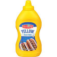 Our Family Yellow Mustard 14oz