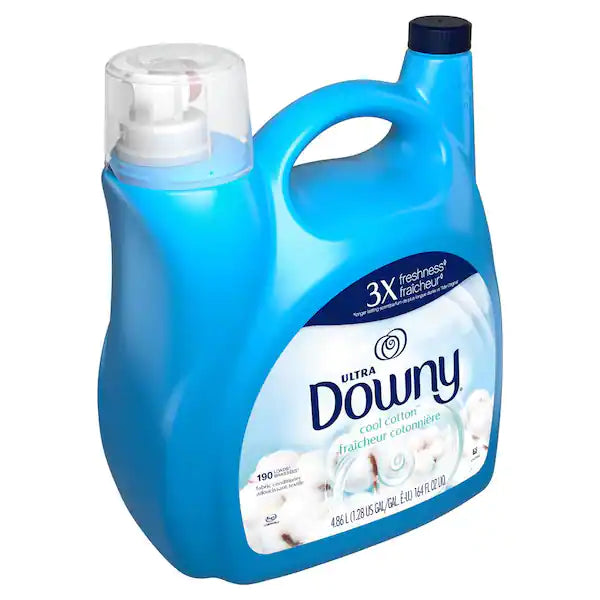 Downy Ultra Cool Cotton Liquid Fabric Softener 190 Loads 164fl oz