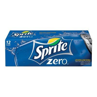 Sprite Lemon Lime Zero Sugar Cans 12ct